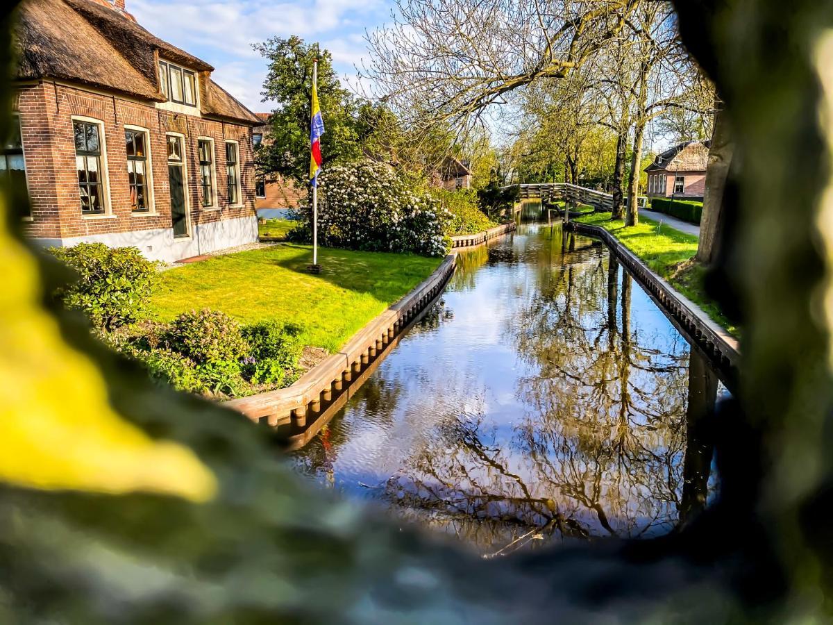 De Dames Van De Jonge Hotel Restaurant Giethoorn Exterior foto